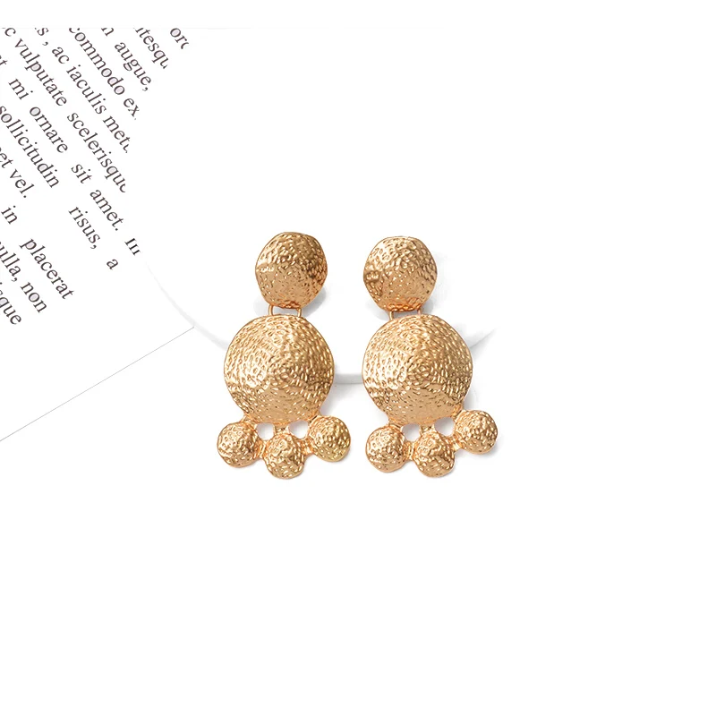 Эффектная Подвеска для сережек Висячие металлические Pendientes модный тренд Brincos Bijoux