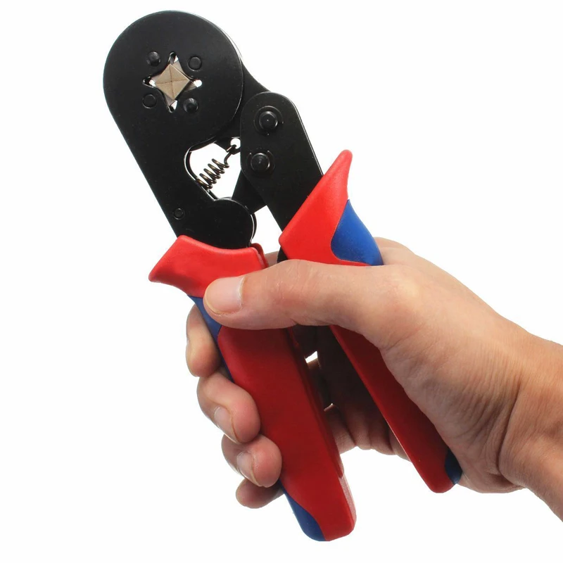 

1pc Self Adjusting Terminal Crimping Plier Ratcheting Ferrule Wire Crimper Plier For 6-4A 0.25-6MM2
