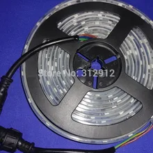 5 m DC12V 30 светодиодов/m10pcs ws2811 ic/метр(10 пикселей) светодиодная цифровая полоса, IP68; заполнение эпоксидной смолой сапоги-трубы; с 13,5 мм 3 ядро гибкий проводник