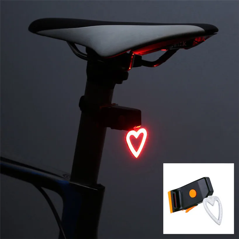 Мини велосипедный стоп-сигнал usb зарядка Водонепроницаемый велосипед COB светодиодный свет 5 режимов велосипедный задний фонарь горячий креативный велосипедный фонарь