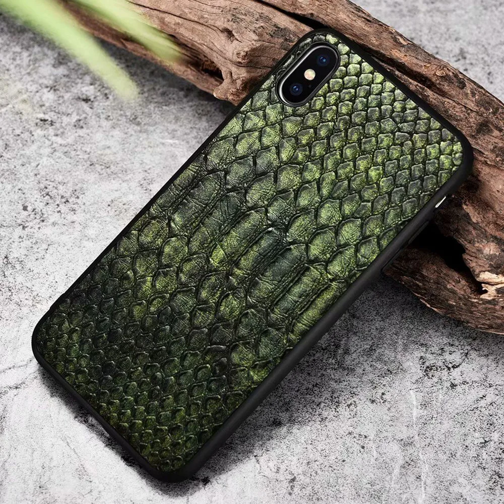 XOOMZ роскошные змеиной кожи чехол для iPhone X XS MAX XR крышка из искусственной на заднюю