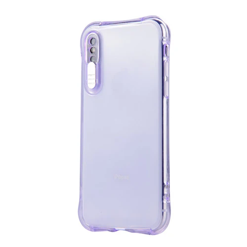 Задняя крышка для samsung galaxy S6 S7 край S8 S9 рlus Note 5, 8, 9, J3 J5 J7 A3 A5 A7 Coque ТПУ светодиодный флэш-Чехлы для телефона - Цвет: purple