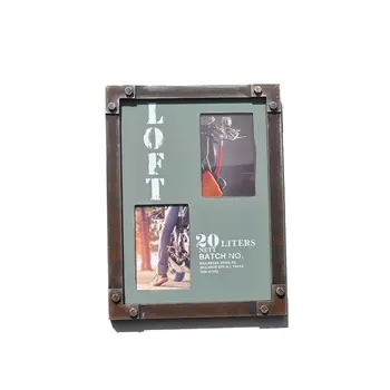 

Quail 12 Inch Photo/ Picture Frame,,Rectangle,retro Wood,gift Home Wedding Decoration,one Frame Two Photos