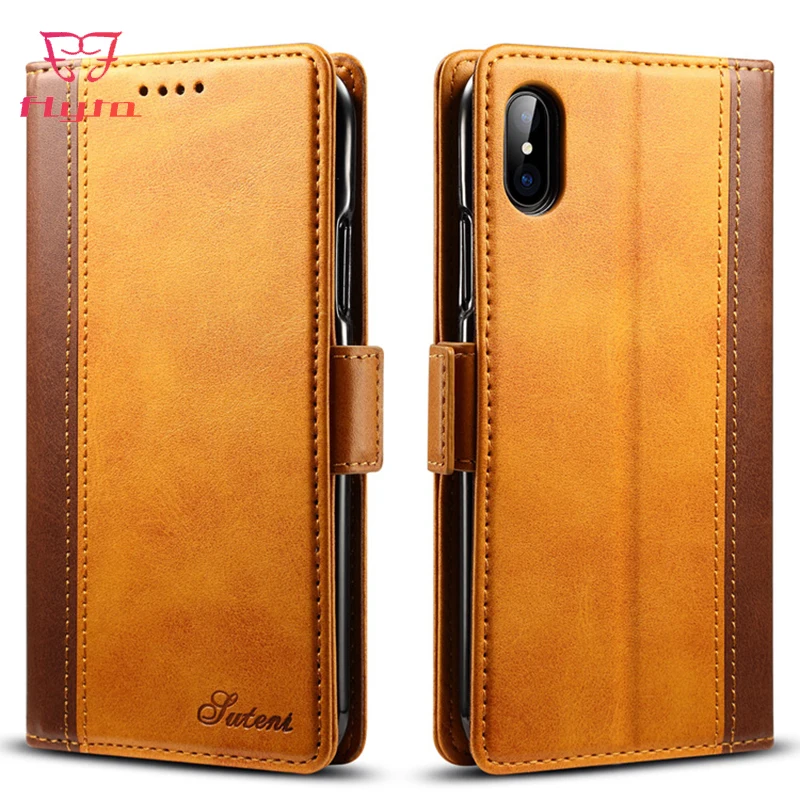 Чехол FlyTo для телефона IPhoneX XS IPhone XR IPhoneXS Max чехол из искусственной кожи 8 7 6S 6 Plus