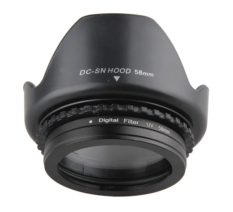 For Canon PowerShot G1X Camera Lens Filter Adapter Set Metal FA DC58C