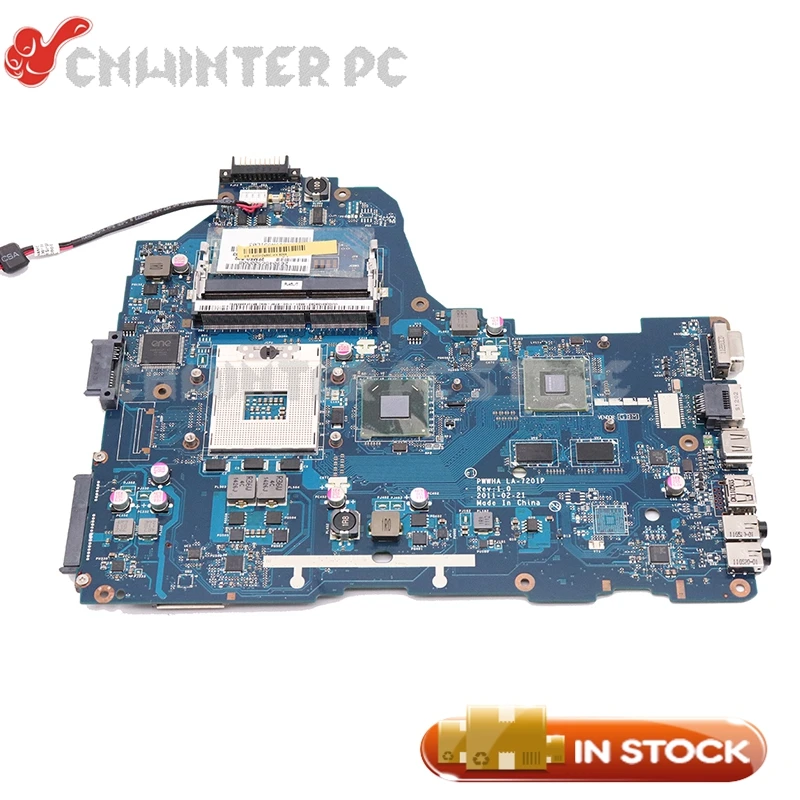 Материнская плата NOKOTION K000128440 K000124390 для ноутбука Toshiba Satellite C660 материнская PWWHA LA 7201P