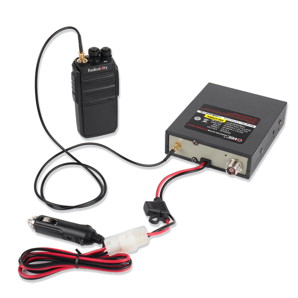 Радиодитет x VGC VR P25UD усилитель для UHF 400 470 МГц 20 40 Вт Выход 2 6 вход аналоговый DMR