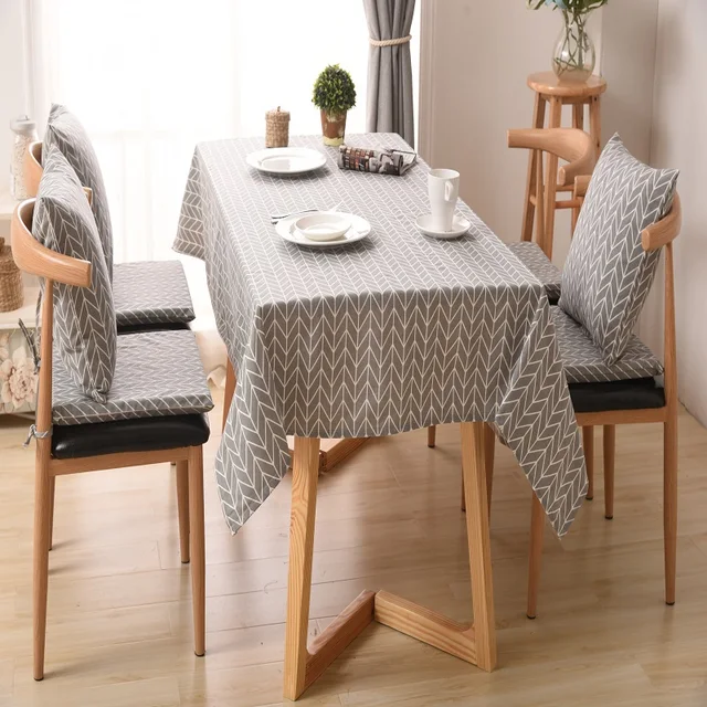 Moden Linen Table Cloth Country Style Plaid Print Multifunctional Moden Linen Table Cloth Country Style Plaid Print Multifunctional Rectangle Cover Tablecloth Home Kitchen Decoration