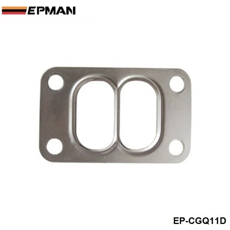

10PCS/LOT T3 T34 T35 T38 Twin Entry Divided Turbo Manifold Turbine Inlet Gasket 304 Stainless Steel EP-CGQ11D
