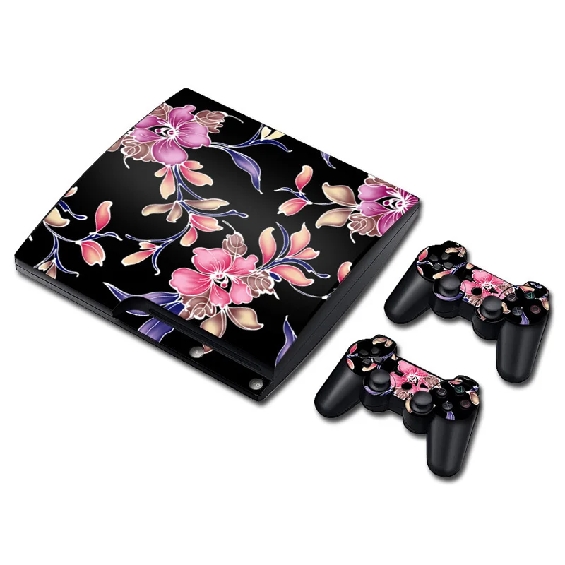 Easy fit and removable skin sticker for PS3 slim with great quality