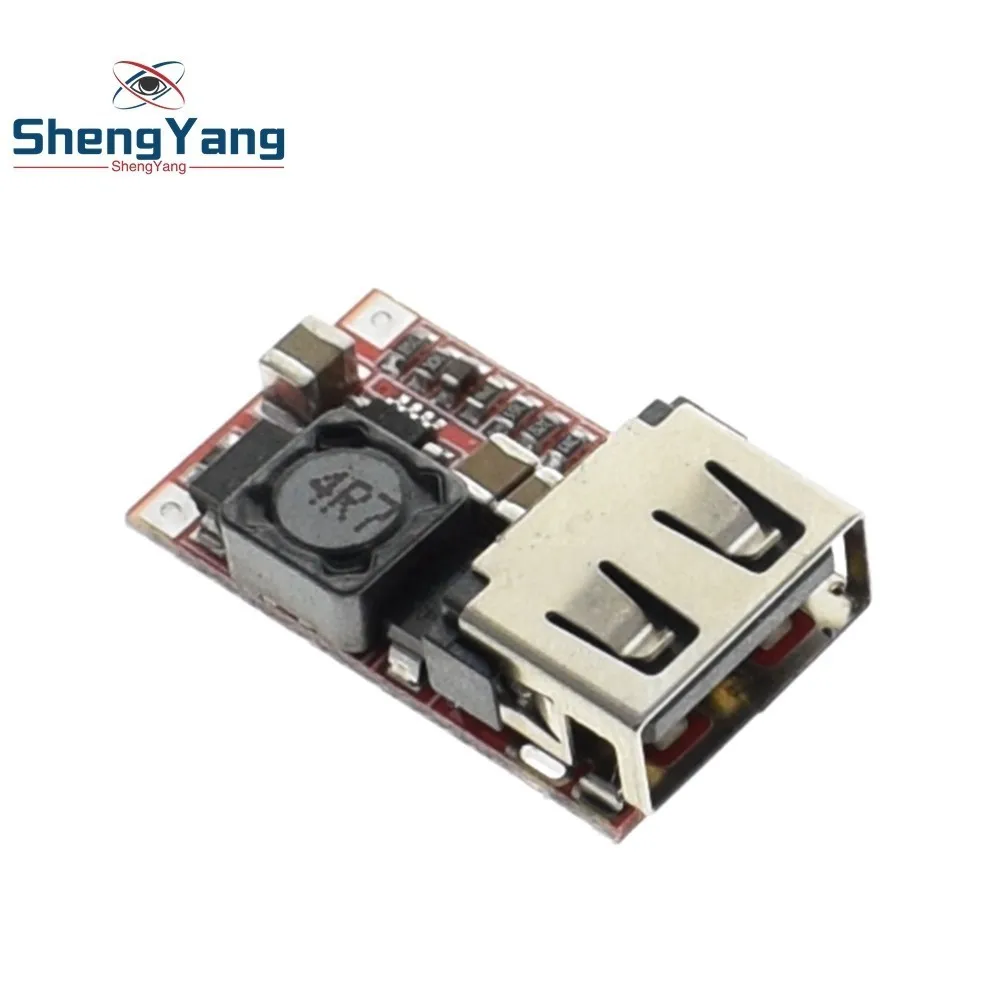 

ShengYang Fine 6-24V 12V/24V to 5V 3A CAR USB Charger Module DC Buck step down Converter 12v 5v power supply module good