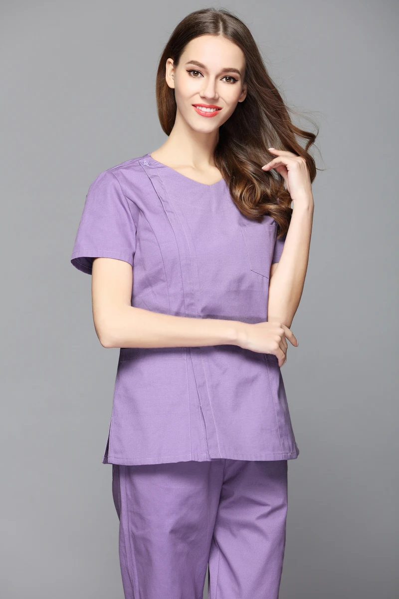 Для женщин врачи носить с короткими рукавами ручной стирки одежды кисть руки одежда в больнице