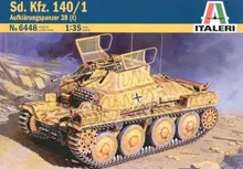 Out of print Italeri Model Kit Sd Kfz 140 1 Aufklarungspanzer Tank 1 35 Scale 6448