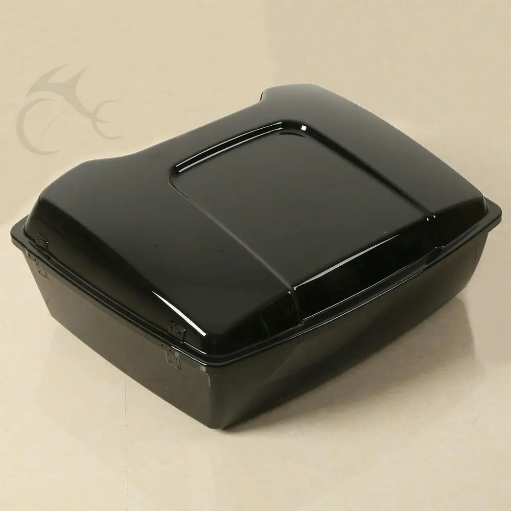 

Motorcycle Chopped Tour Pak Pack Trunk For Harley Touring Road King Electra Street Glide 97-13 12