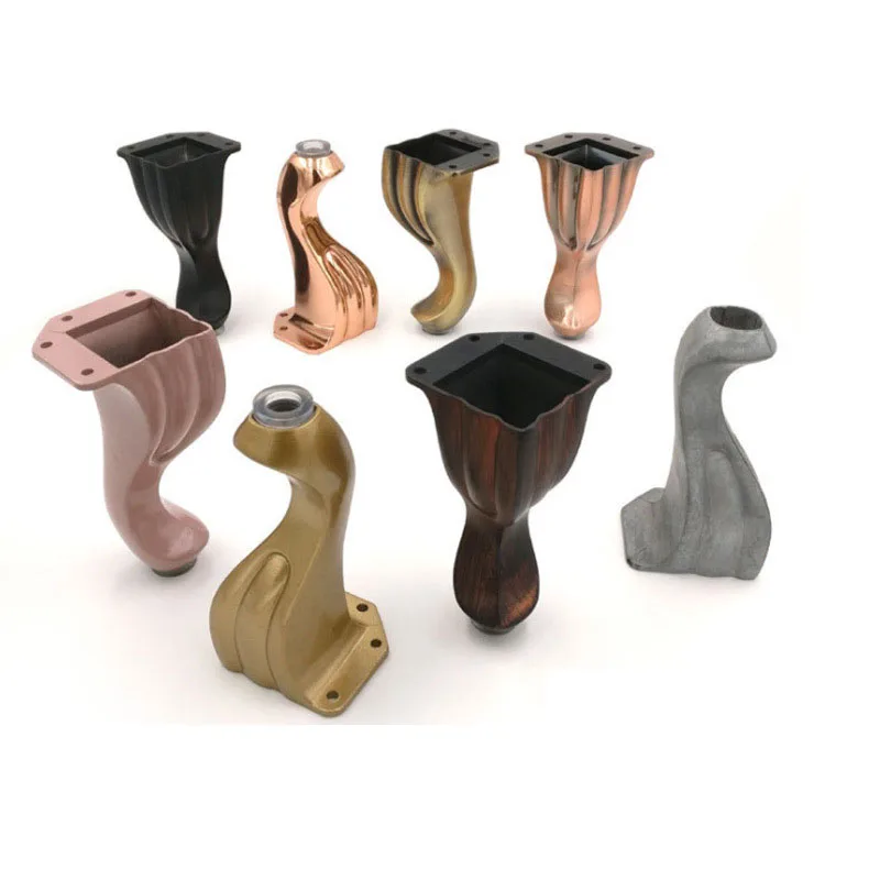 Best Tigers Feet Shaped Typ Zinc Alloy TV Table Legs Furniture Sofa Chair Ottoman Couch Bed Cabinet Legs for DIY 14cm Height 4PCS