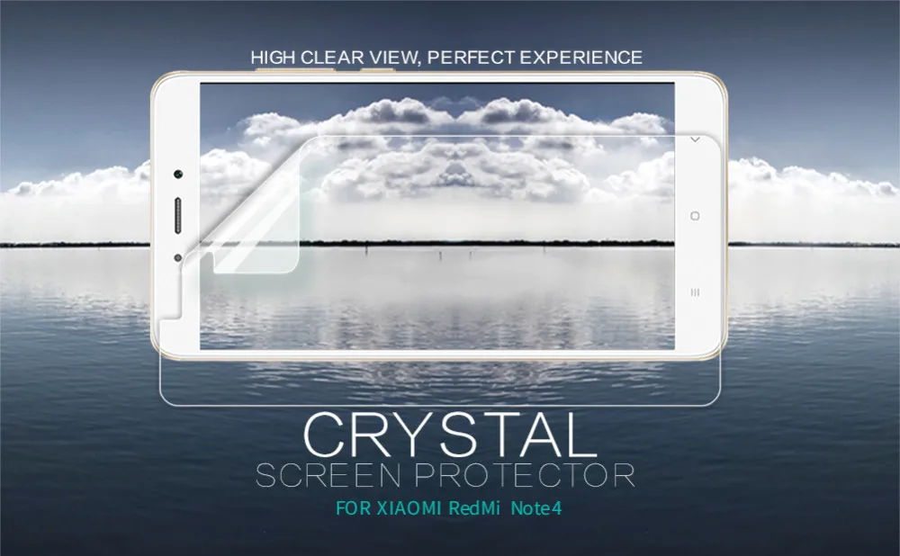 Nillkin прозрачный ПЭТ высокий чистый/матовый протектор экрана для Xiaomi Redmi Note4 Note 4 note 4x защитная пленка