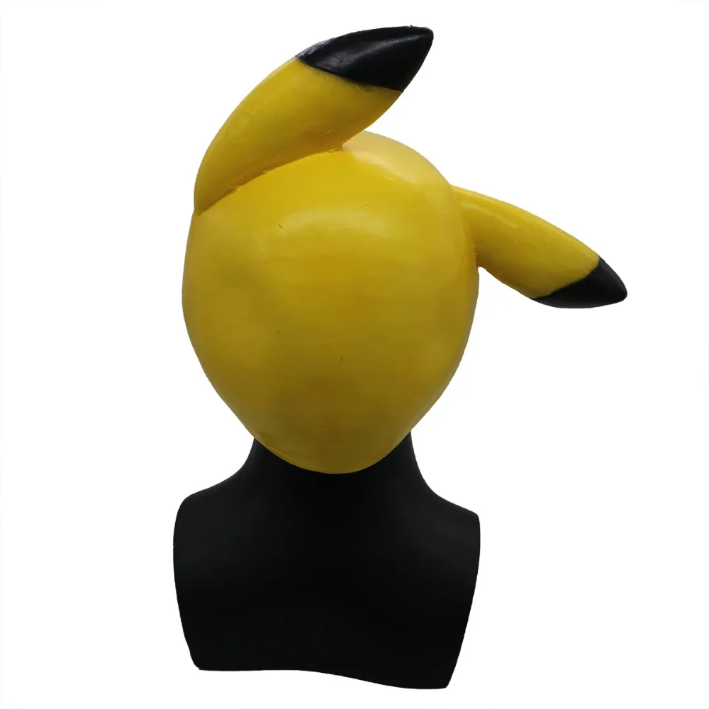 2019-New-Movie-Detective-Pikachu-Mask-Cosplay-Pikachu-Latex-Mask-For-Kids-Adult-Helmet-Costume-Prop (3)
