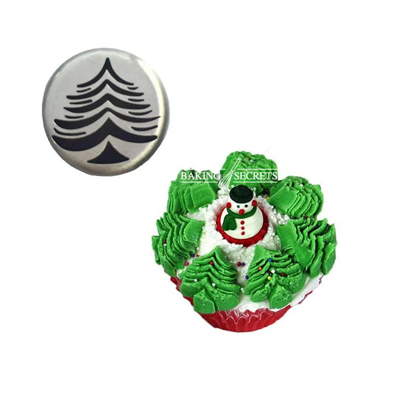 

Yueyue Sugarcraft 1 pc Christmas Snowflake Ice Cream pastry tips decorating tips sets