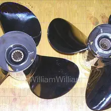 Винт из нержавеющей стали для Yamaha Honda Hidea подвесной двигатель 2-х тактный 40-55HP, 4-тактный 60HP 14 дюймов 11 1/8* 14-G