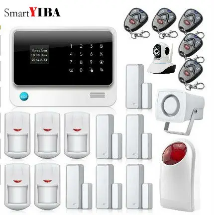 SmartYIBA GSM GPRS SMS Home Alarmes App Integrated In font b Alarm b font App with