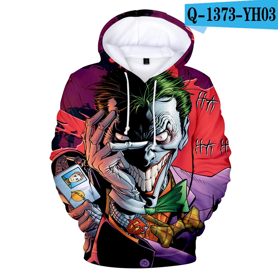 Зеленый Haha joker толстовка с 3D принтом толстовки для мужчин и wo мужчин хип хоп забавные осенние уличные толстовки свитшот для пар - Цвет: Зеленый