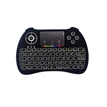 RGB Backlight Mini Keyboard 2 4G Wireless Mini Keyboard Mouse Touchpad Remote Control for HTPC Android