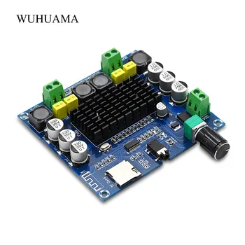 

Bluetooth 4.2 digital Power amplifier board 2x50W Stereo AMP Module Support TF Card AUX Audio Amplificador With Volume Knob