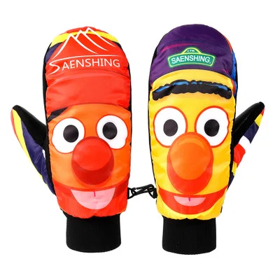 

New Warm Gloves Men /Women Winter Waterproof Outdoor Ski Gloves Thickened Plus Cotton Protection Ski Gloves