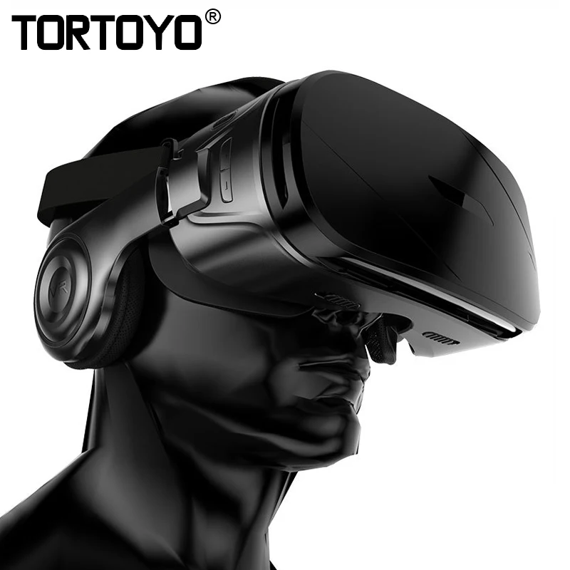TORTOYO G300 VR Очки виртуальной реальности 3D очки шлем с HIFI стерео гарнитура наушники