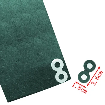 

50pcs 18650 Li-ion Battery Insulation Gasket Barley Paper Battery Pack Cell Insulating Glue Patch Electrode Insulated Pads
