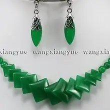 Натуральный зеленый камень бусы, украшения серьги ожерелье набор 1" >^ Новые часы оптом кварцевый камень CZ Кристалл