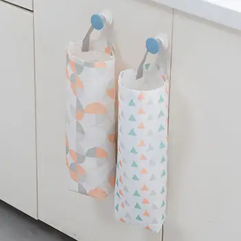 

Kitchen Oxford Hanging Storage Bag Dispenser Reusable Grocery Potatoes Garlic Organizer Holder Garbage Bag