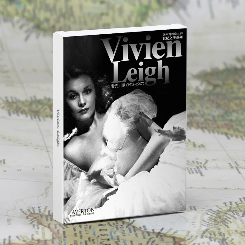 30 листов/партия Vivien Leigh открытка/поздравительная открытка/модный подарок