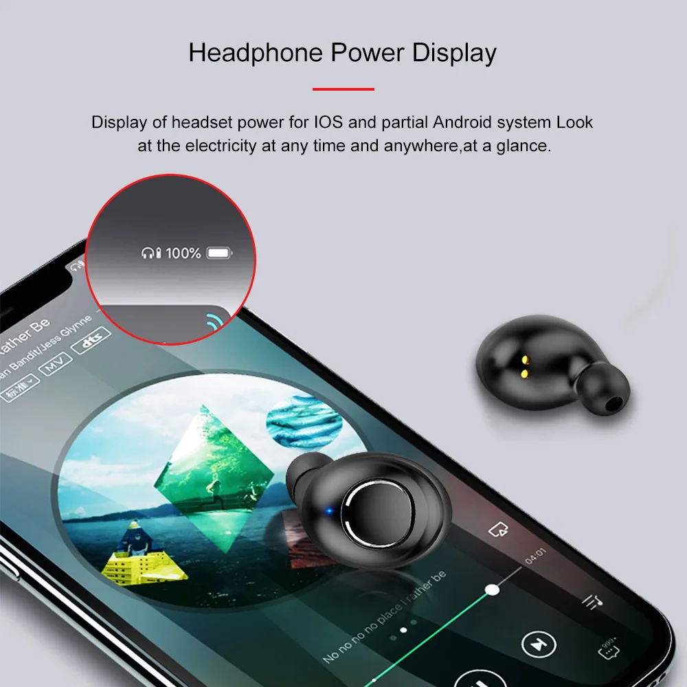 X8 TWS Наушники Беспроводные Bluetooth 5 0 наушники регулятор громкости мини гарнитуры