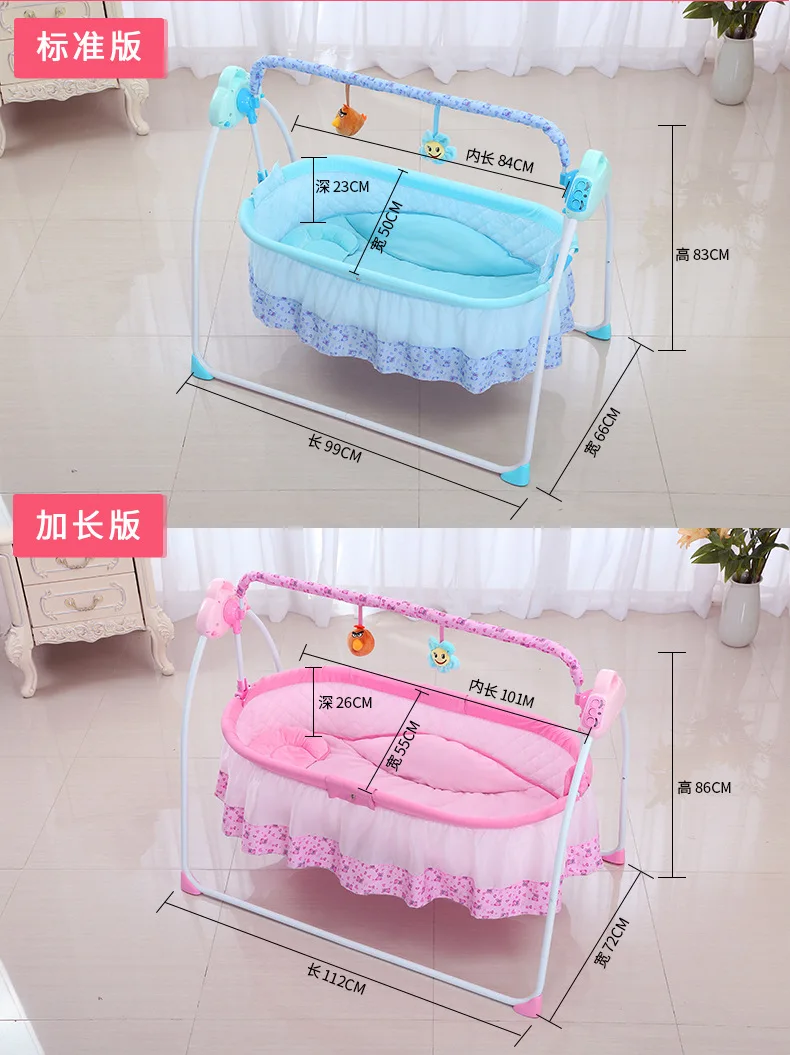 Portable Hanging Baby Crib Netting Newborn Baby Folding Bed Bassinet Convertible Baby Crib Bedding Sets Nursery Furniture Cot