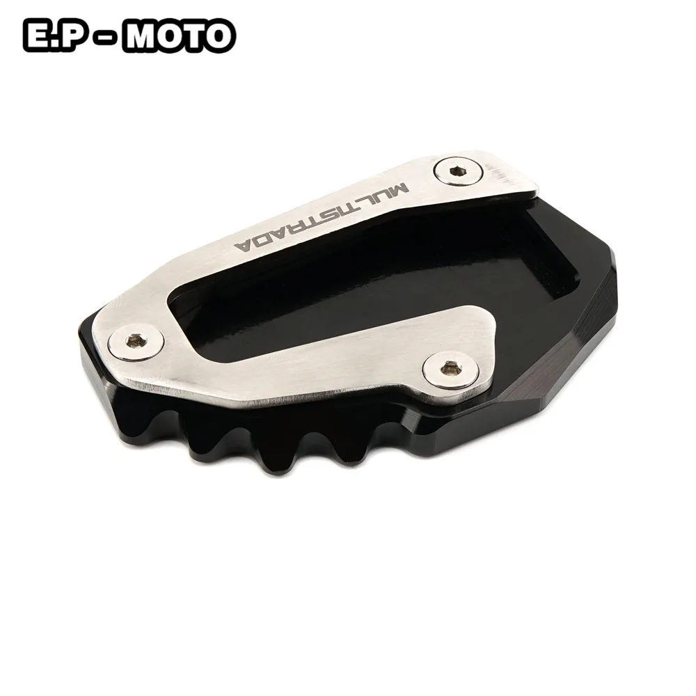 

Motorcycle Parking Side Stand Extension Pad Support For Ducati Multistrada 1200 Multistrada 1260 Multistrada 1100
