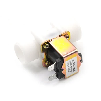 

Plastic Electric Solenoid Valve High Quality 3/4" DC 12V Magnetic Water Air Normally Closed