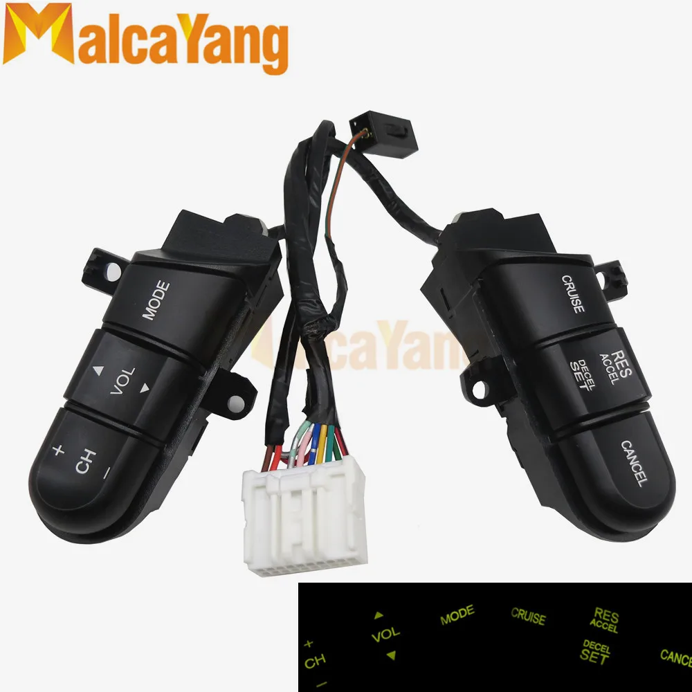 

36770-SVA-A41 Steering Wheel Audio Control Switch/Button For Honda Civic 06 07 08 09 10 11