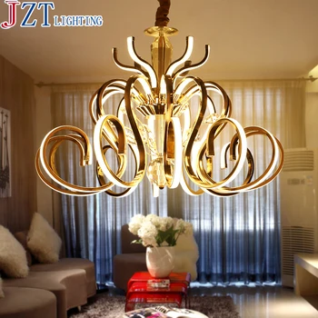 

M LED Post-Modern Luxury Villa Crystal Pendant Lamp Dia58/Dia70cm Living Room Dining Room Creative Personality Art Lighting
