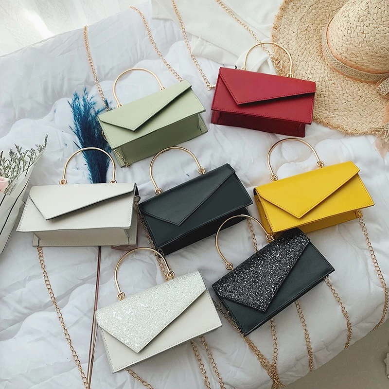 

Women Leather Handbag ShoulderBag Purse Messenger Button Crossbody Bag