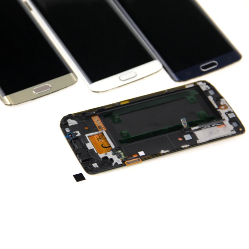 Для samsung Galaxy S6 Edge lcd G925 G925F дисплей сенсорный экран в сборе Замена