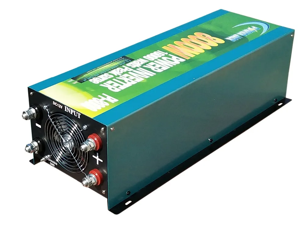 8000w Power Inverter DC 12V to AC110v/ power tool converter from USAin