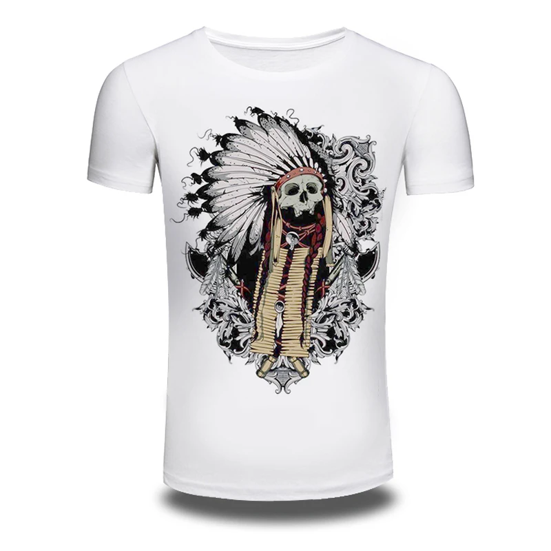 DY 197 New font b Shirts b font O Neck Printed Indian font b Shirt b