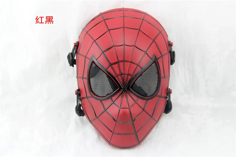 Halloween Collection Boutique Resin Spider Man Mask Fully Face Act