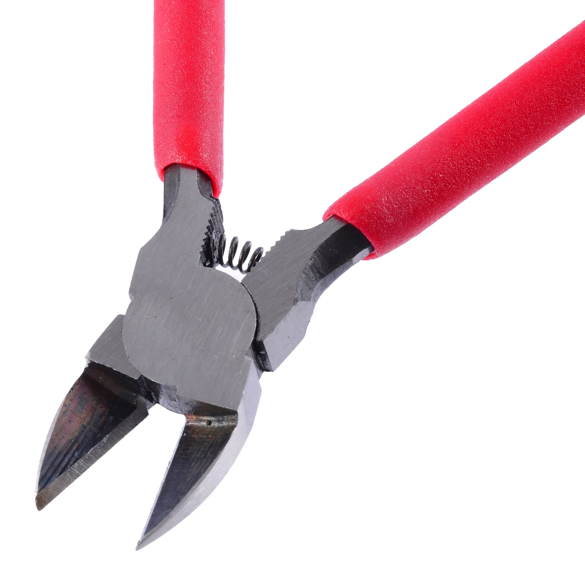 High Strength Diagonal Plier 6" 45# Flush Cut Side Cutting Pliers PVC Handle Electrical Wire Cable Cutter Hand Tools
