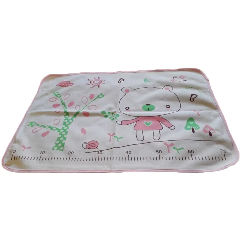 3 Sizes Newborn Baby Changing Pad Urinal Pad For Infant Child Bed Waterproof Cotton Cloth diaper inserts Changing Mat For Crib