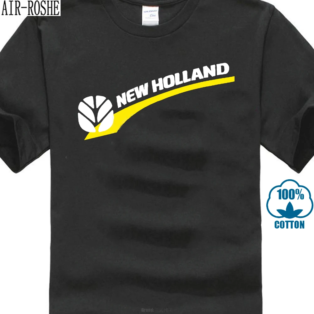 

Funny New Holland T Shirt Mens Slim Tee Shirt Printed T Shirtcotton T Shirt