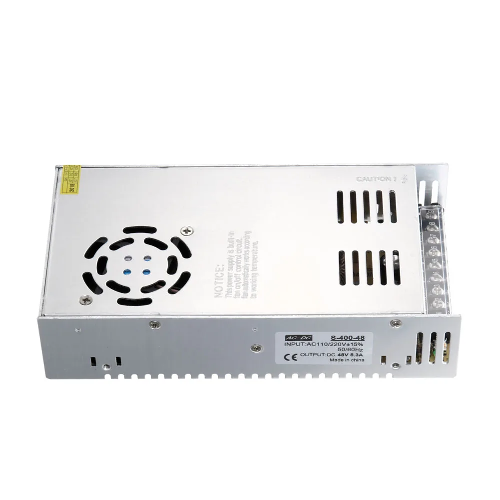 

Switch Power Supply Adapter AC to DC 48V 8.3A 400W Voltage Transformer for Mechanical MotorTransformer LED Driver