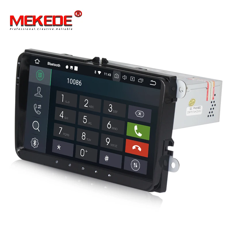 Discount Car Multimedia player PX5 Android 9.0 Car GPS radio Stereo For Volkswagen/VW/POLO/PASSAT/Golf/Skoda/Octavia/Seat/Leon Radio wifi 3