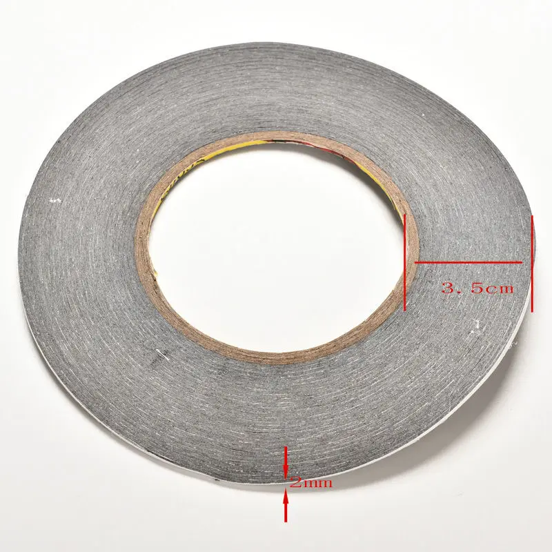 

2mm 50M Double-sided Adhesive Sticker Glue Tape Phone Screen LCD Repairing